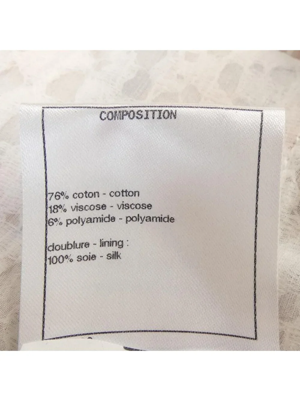 Chanel 23C Dress White